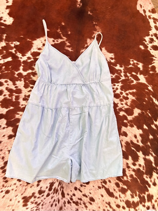 BCBGeneration Pants - BCBGeneration chambray Sleeveless Romper